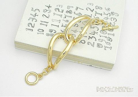 Simple Design Dual Ring Bangle