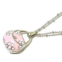 Pink Handbag Necklace 