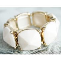 White Square Bracelet
