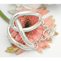 Simple Design Dual Ring Bangle