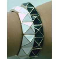 Classic Square Bracelet - White