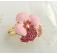 Sparkling Flower Ring With Diamonds