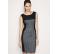 Feminine Texture Tailoring Dress Grey